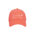 Junior League Washed Low Profile Baseball Cap - Find the Good Day Hat