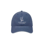 Junior League of Columbia Beach Washed Low Profile Baseball Cap - JL Columbia Logo Hat