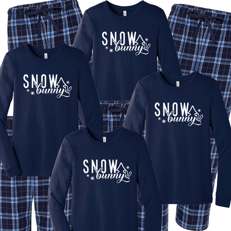 Snow Bunny Matching Family Christmas Pajamas