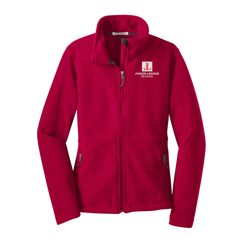 Junior League of Reading Fleece Jacket - Logo