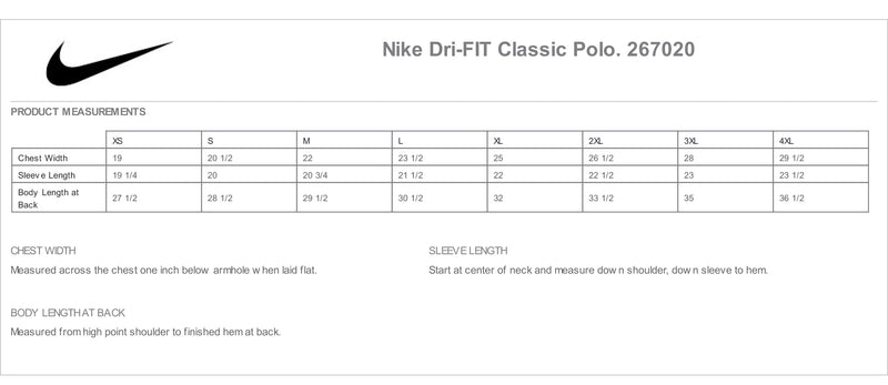 University of Tampa Nike Dri-FIT Classic Polo