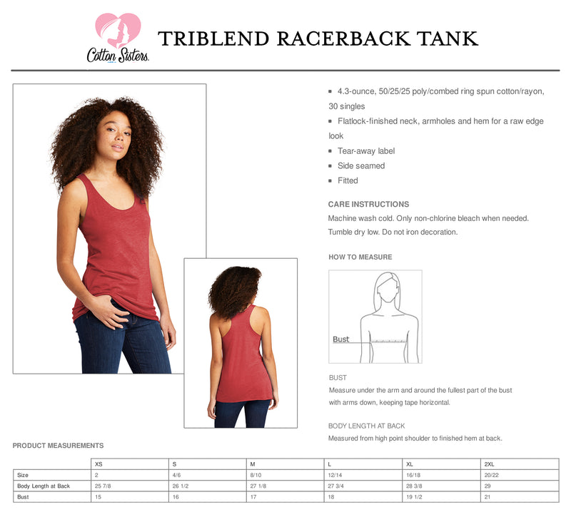 National Charity League Racerback Tank Top - NCL Icon Shirt