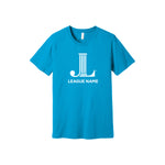 Junior League Custom Short Sleeve Crewneck T-Shirt - JL Icon with your League Name