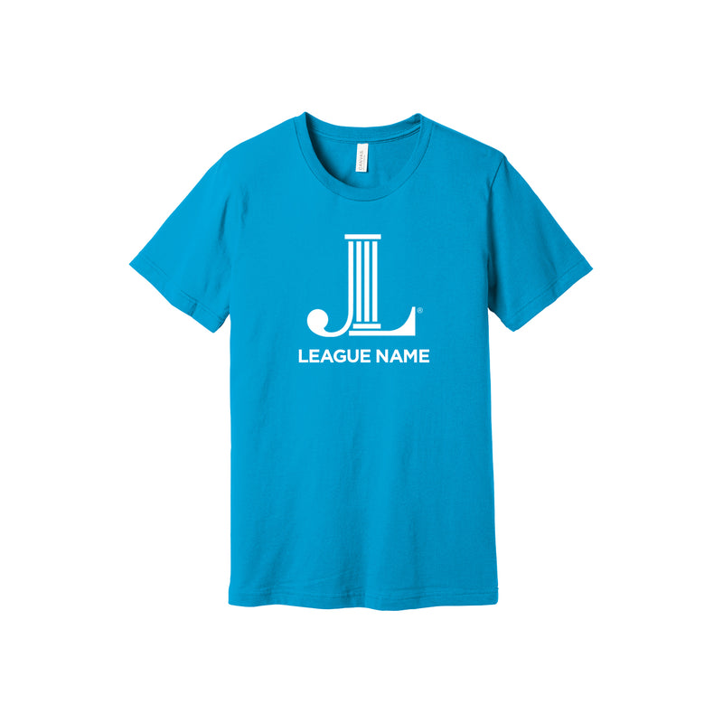 Junior League Custom Short Sleeve Crewneck T-Shirt - JL Icon with your League Name