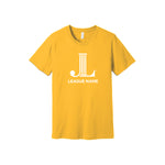 Junior League Custom Short Sleeve Crewneck T-Shirt - JL Icon with your League Name