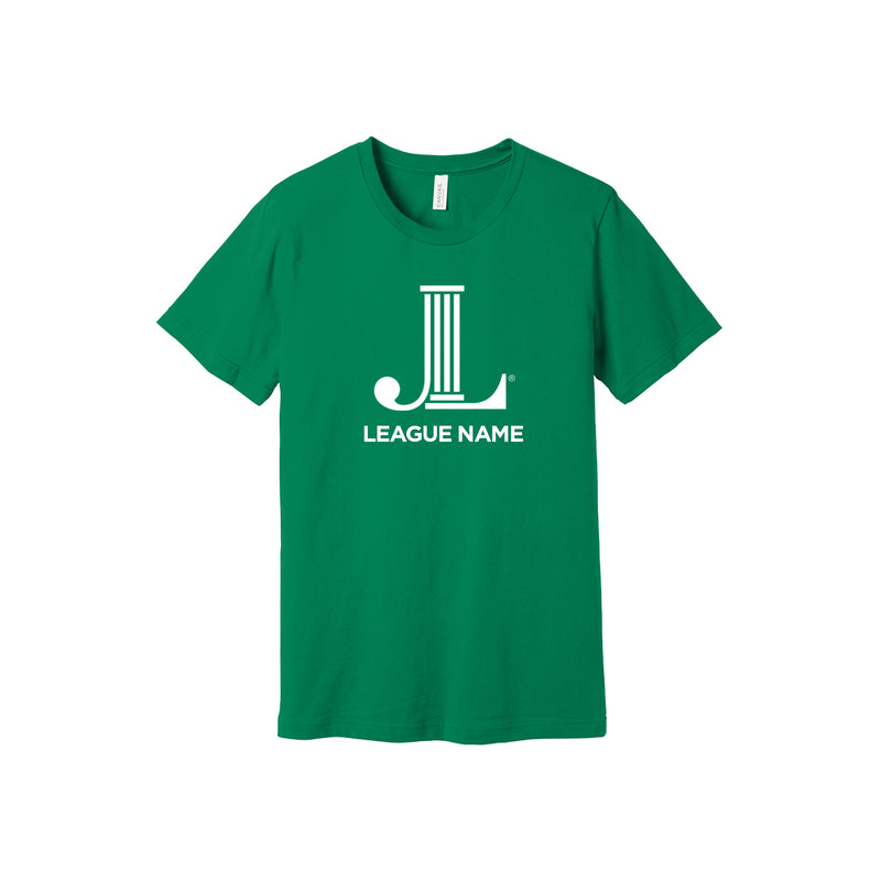 Junior League Custom Short Sleeve Crewneck T-Shirt - JL Icon with your League Name