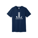 Junior League Custom Short Sleeve Crewneck T-Shirt - JL Icon with your League Name
