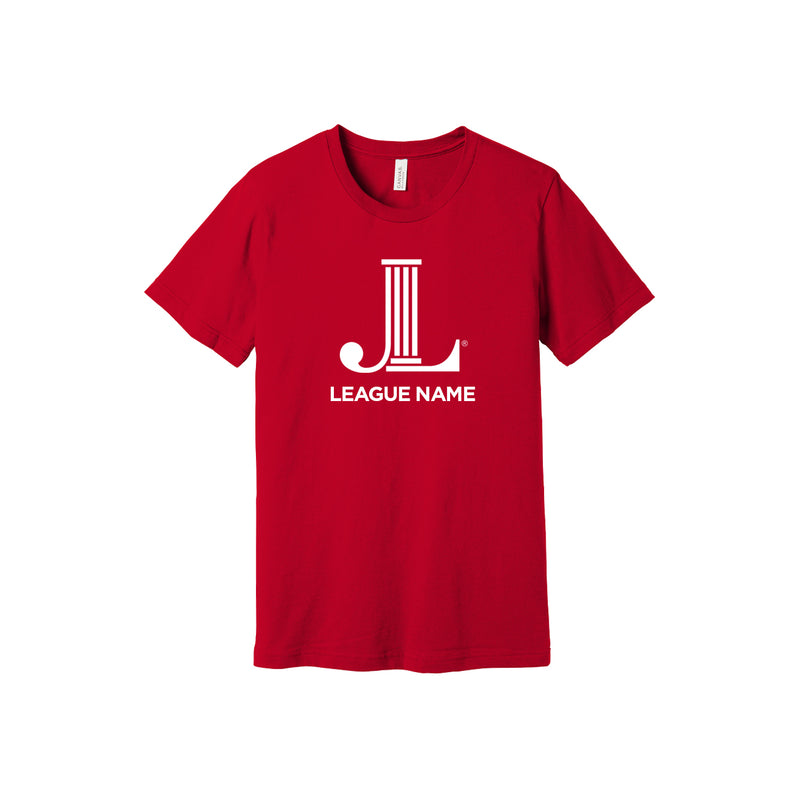 Junior League Custom Short Sleeve Crewneck T-Shirt - JL Icon with your League Name