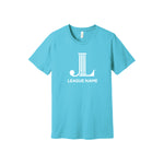 Junior League Custom Short Sleeve Crewneck T-Shirt - JL Icon with your League Name