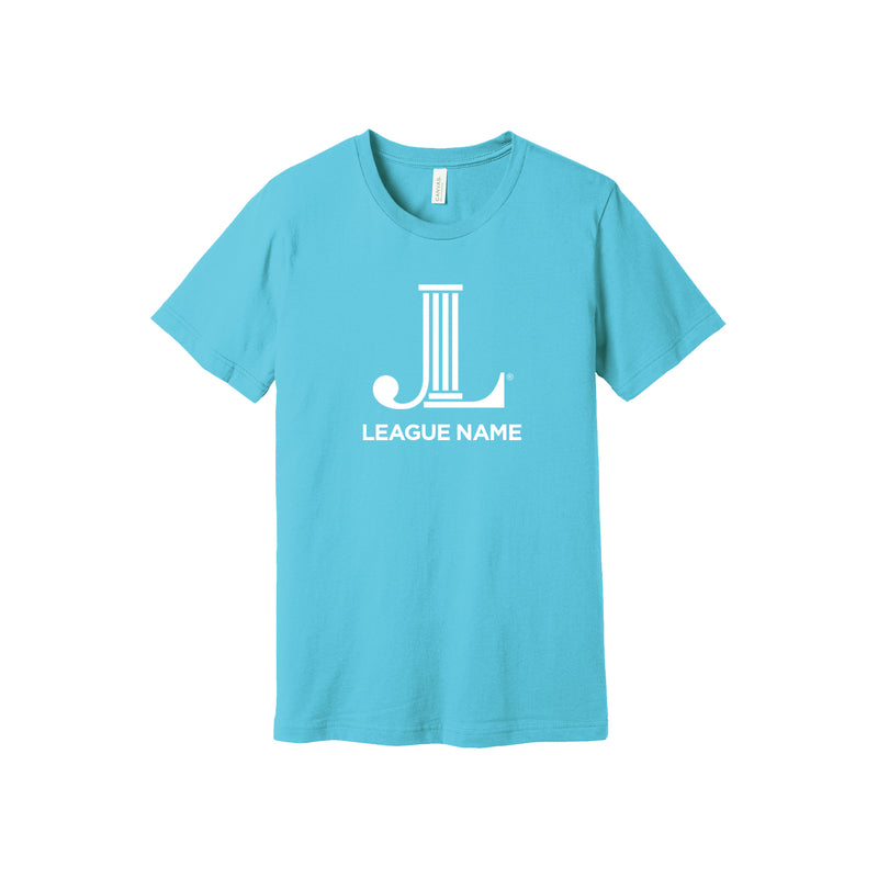 Junior League Custom Short Sleeve Crewneck T-Shirt - JL Icon with your League Name