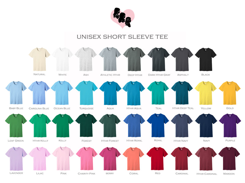 National Charity League Short Sleeve Crew T-Shirt - NCL Icon Tee - Front & Back Logo