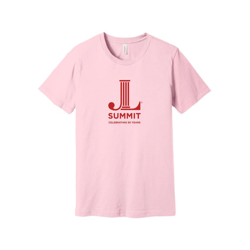 Junior League of Summit Short Sleeve Crewneck T-Shirt - Celebrating 95 years Tee