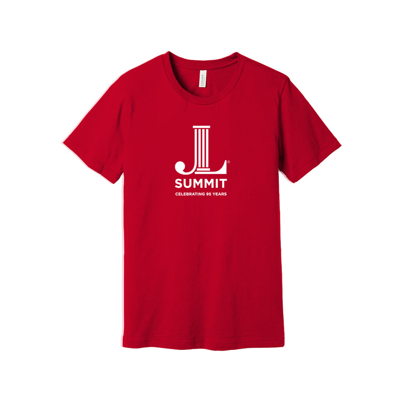 Junior League of Summit Short Sleeve Crewneck T-Shirt - Celebrating 95 years Tee