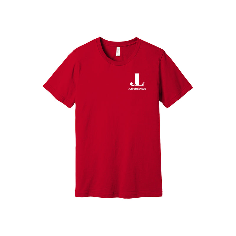 Junior League of Texarkana Short Sleeve Crewneck T-Shirt - JL Icon Logo