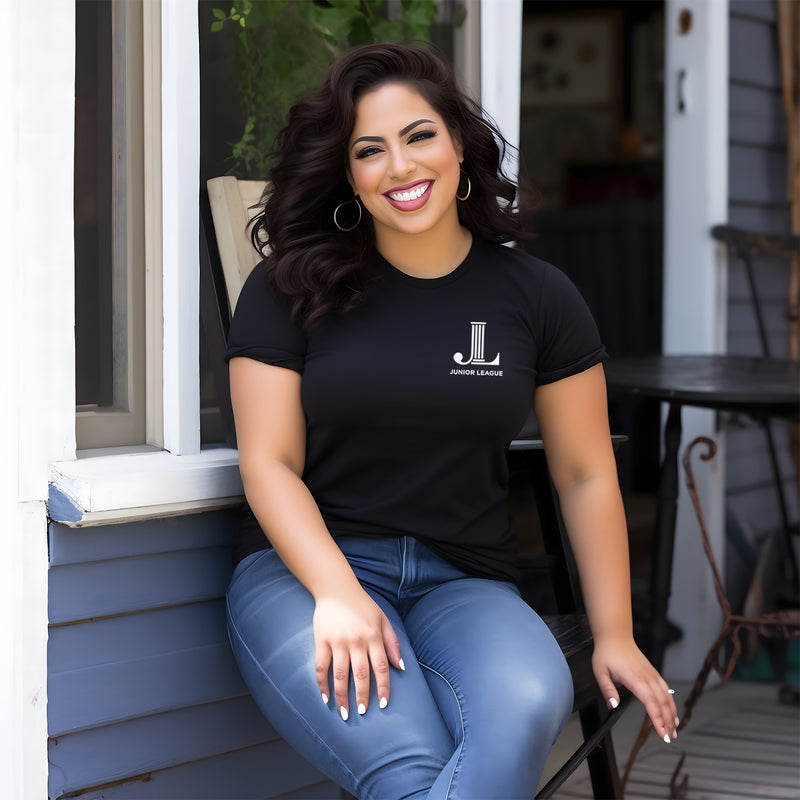 Junior League of Texarkana Short Sleeve Crewneck T-Shirt - JL Icon Logo