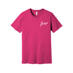 Junior League of Cobb-Marietta Short Sleeve Crewneck T-Shirt - JLCM Heart Logo