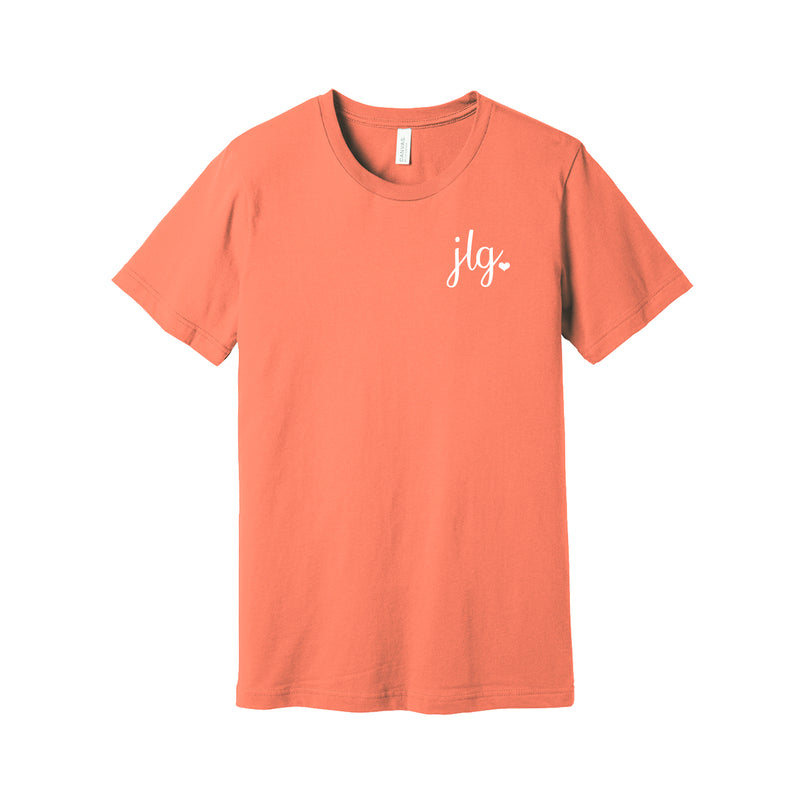 Junior League of Cobb-Marietta Short Sleeve Crewneck T-Shirt - JLG Heart Logo