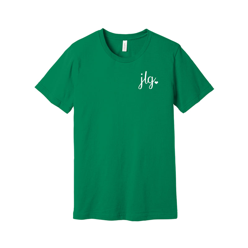 Junior League of Cobb-Marietta Short Sleeve Crewneck T-Shirt - JLG Heart Logo
