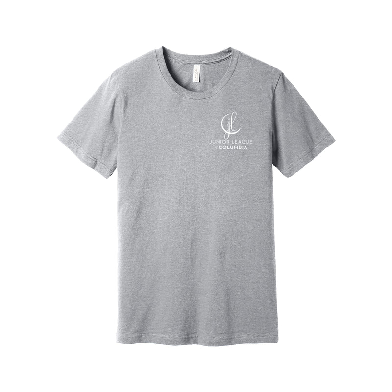 Junior League of Columbia Short Sleeve Crewneck T-Shirt - Columbia Logo Tee