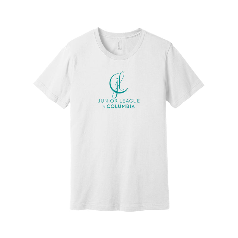 Junior League of Columbia Short Sleeve Crewneck T-Shirt - Columbia Logo Tee