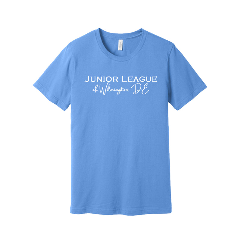 Junior League of Wilmington Short Sleeve Crewneck T-Shirt - Wilmington Script Tee