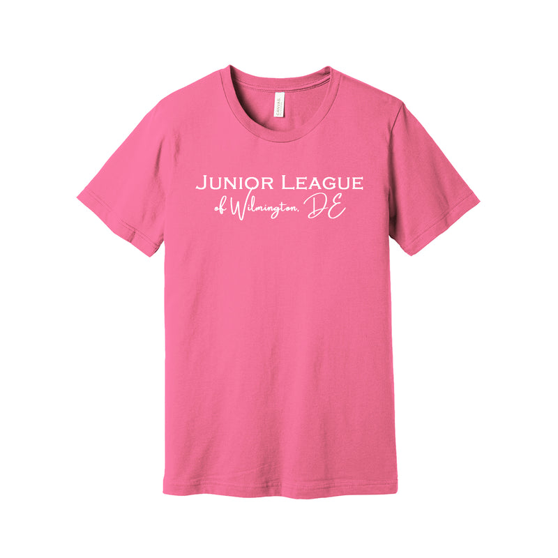 Junior League of Wilmington Short Sleeve Crewneck T-Shirt - Wilmington Script Tee
