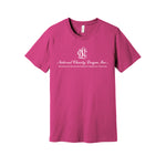 National Charity League Short Sleeve Crew T-Shirt - NCL Logo Tee with Tagline