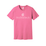 National Charity League Short Sleeve Crew T-Shirt - NCL Logo Tee with Tagline