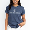 National Charity League Short Sleeve Crew T-Shirt - NCL Logo Tee with Tagline