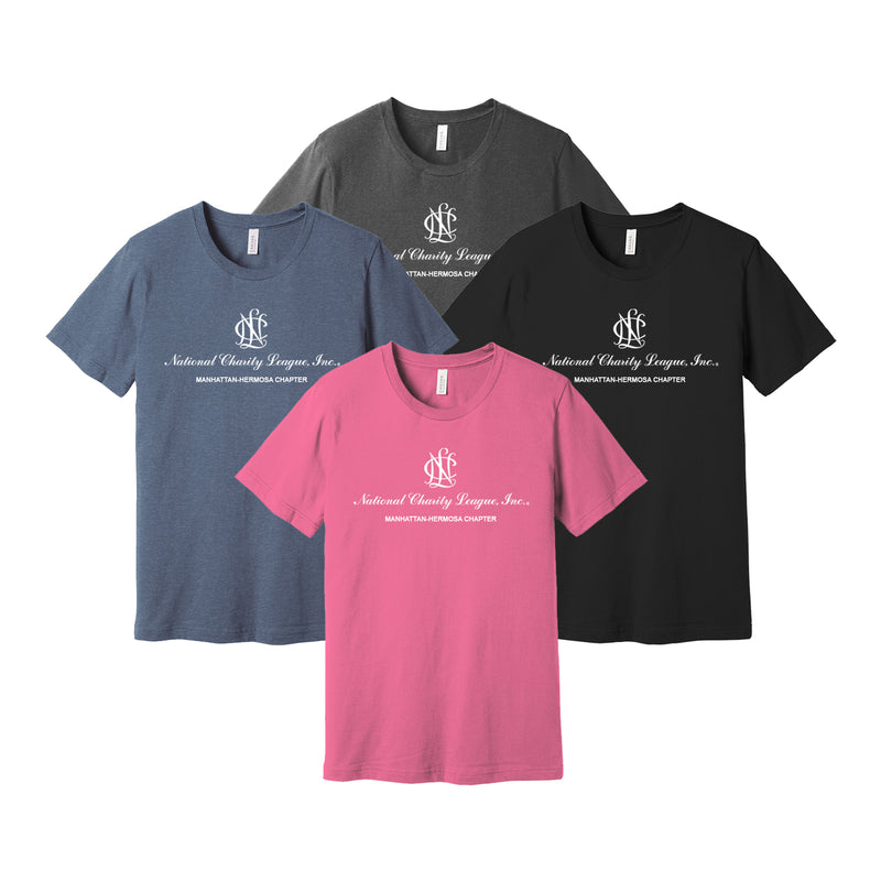 National Charity League Short Sleeve Crew T-Shirt - NCL Manhattan-Hermosa Chapter