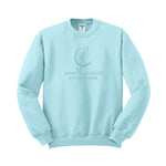 Junior League of Columbia Fleece Crewneck Sweatshirt - Tonal Embroidered Logo