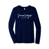 Junior League of Portland Maine - Long Sleeve T-Shirt - Script Tee