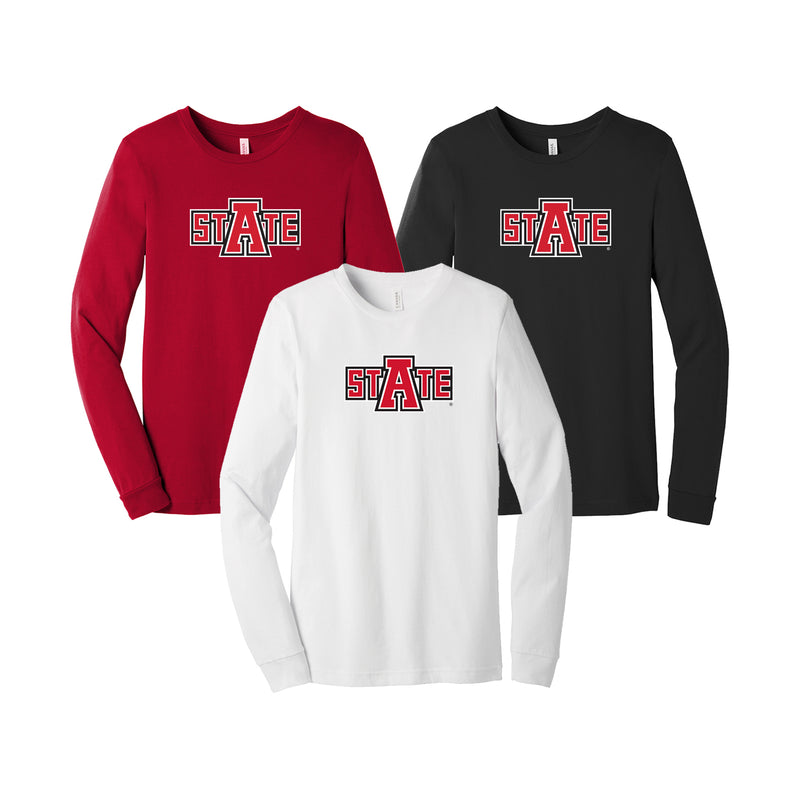 Arkansas State Long Sleeve T-shirt - State Logo