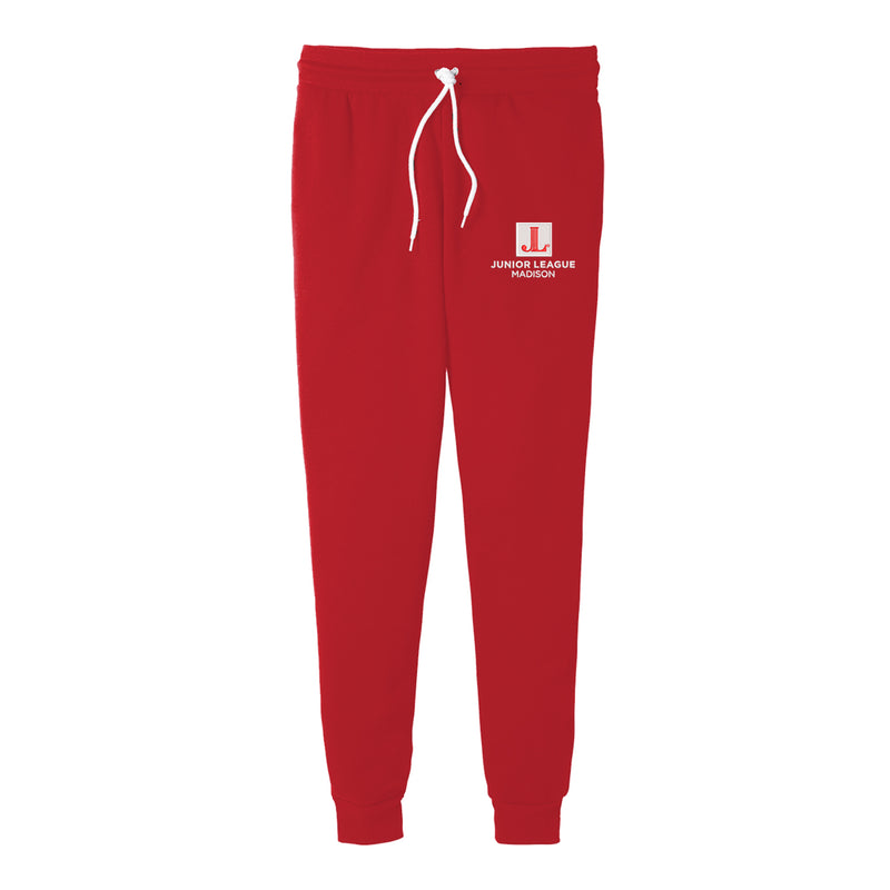 Junior League of Madison Luxe Fleece Joggers - Logo Sweatpants