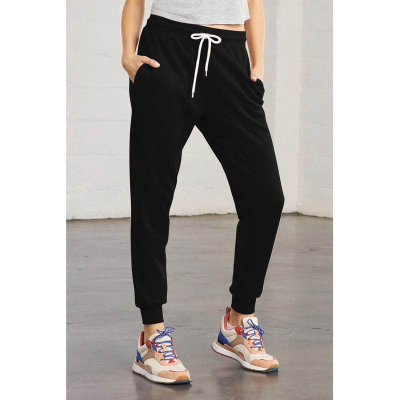 Junior League of Greenwich Luxe Fleece Joggers - JL Greenwich Logo Sweatpants