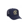 National Charity League Trucker Hat - Navy & Matte Gold Cap