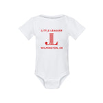 Junior League of Wilmington, DE Little Leaguer Baby Onesie - Short Sleeve Bodysuit