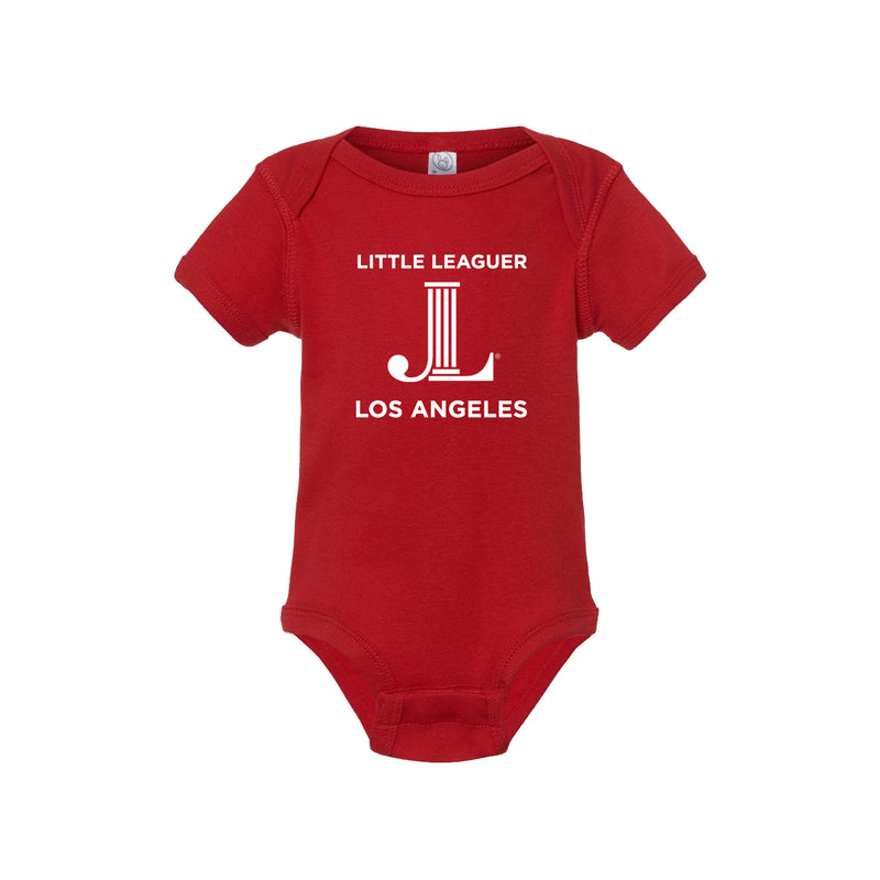 Junior League of Los Angeles Little Leaguer Baby Onesie - Short Sleeve Bodysuit