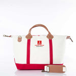 Junior League of Greenwich Custom Weekender Travel Tote - JL Greenwich Logo