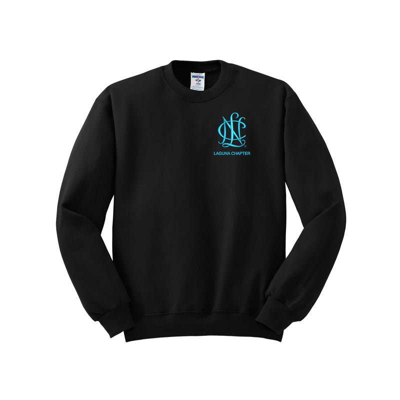 National Charity League Crewneck Sweatshirt - NCL Laguna Chapter - Black