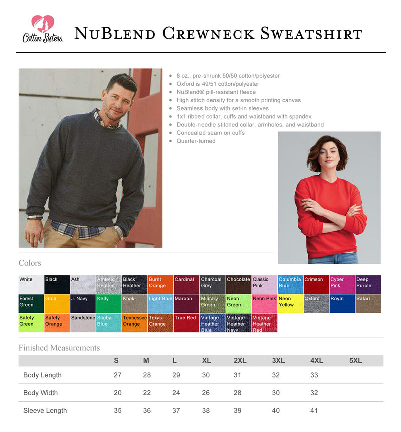 NCL Nublend Crewneck Sweatshirt - South Bay