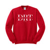Daughters of the Republic of Texas - Split Logo Crewneck Sweatshirt