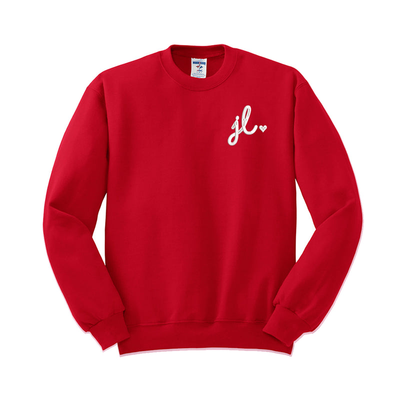 Junior League of Daytona Beach Crewneck Sweatshirt - JL Heart Logo