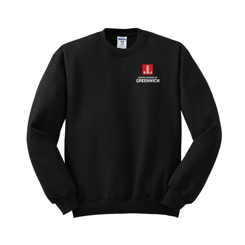Junior League of Greenwich Crewneck Sweatshirt - Greenwich Logo