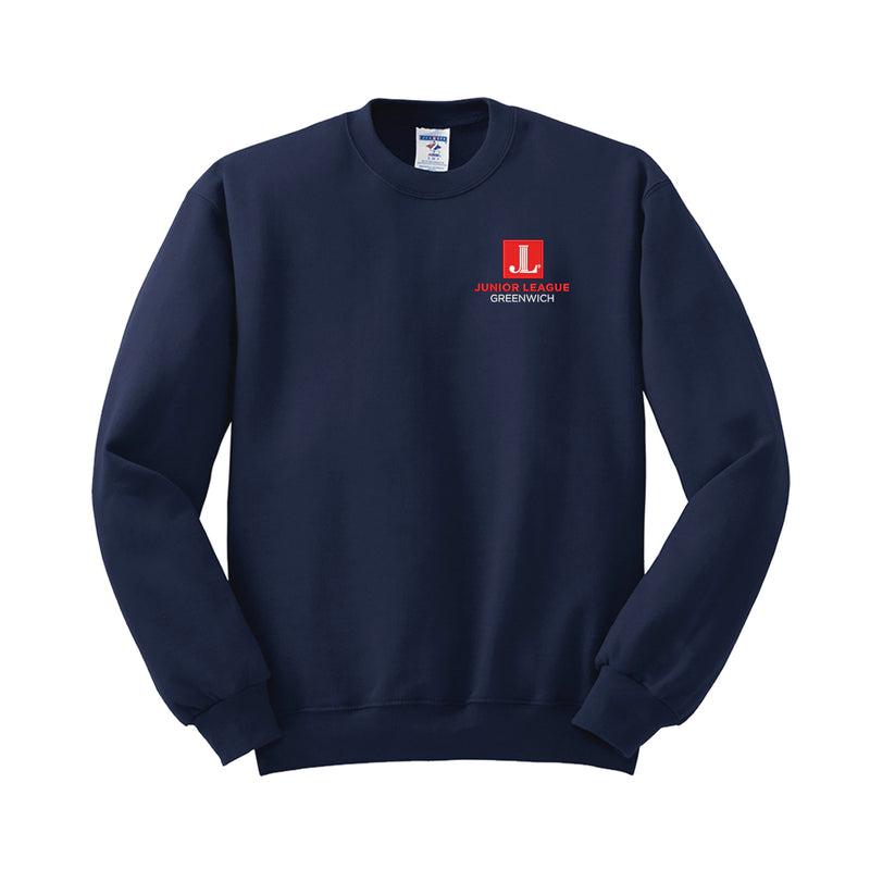Junior League of Greenwich Crewneck Sweatshirt - Greenwich Logo