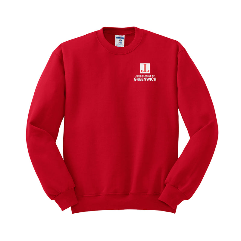 Junior League of Greenwich Crewneck Sweatshirt - Greenwich Logo