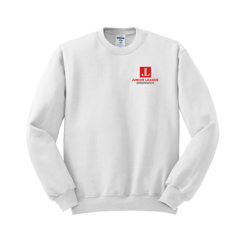 Junior League of Greenwich Crewneck Sweatshirt - Greenwich Logo