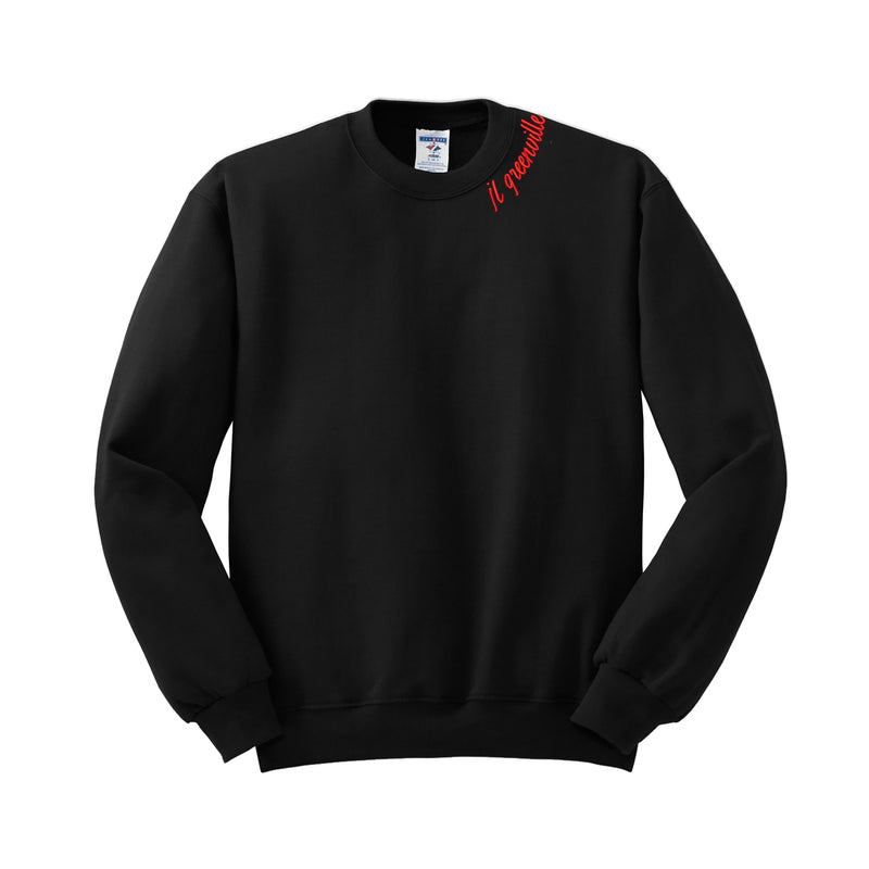 Junior League Greenville Crewneck Sweatshirt - Neck Logo