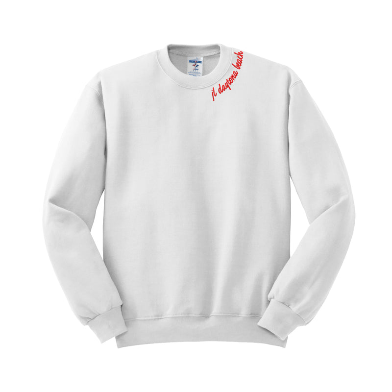 Junior League of Daytona Beach Crewneck Sweatshirt - Neck Logo