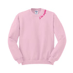 Junior League of Los Angeles Crewneck Sweatshirt - JL Los Angeles Stitched Neck Logo